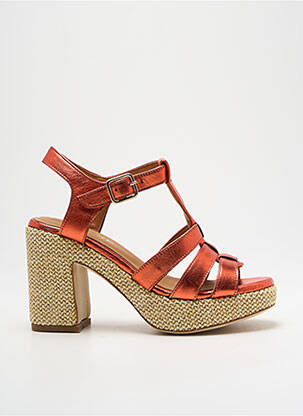 Sandale/Pantofi decupați portocaliu ADIGE femeie