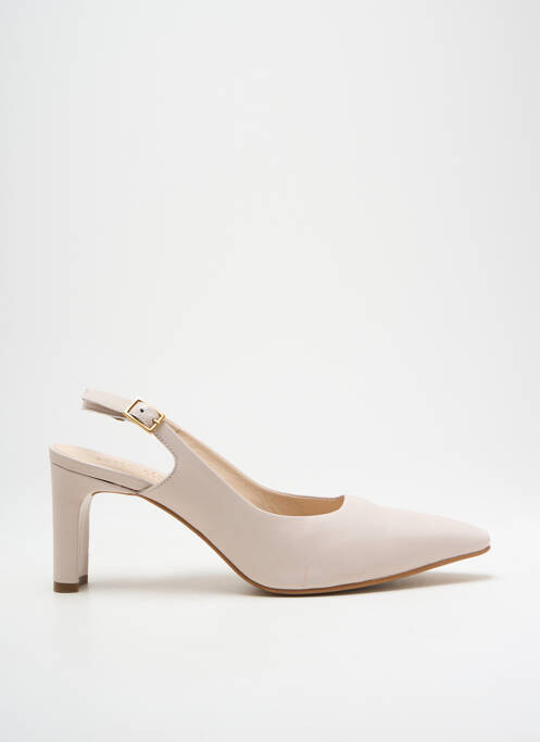 Pantofi cu toc bej ROSEMETAL femeie