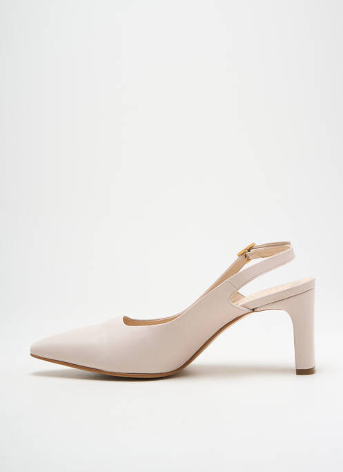 Pantofi cu toc bej ROSEMETAL femeie