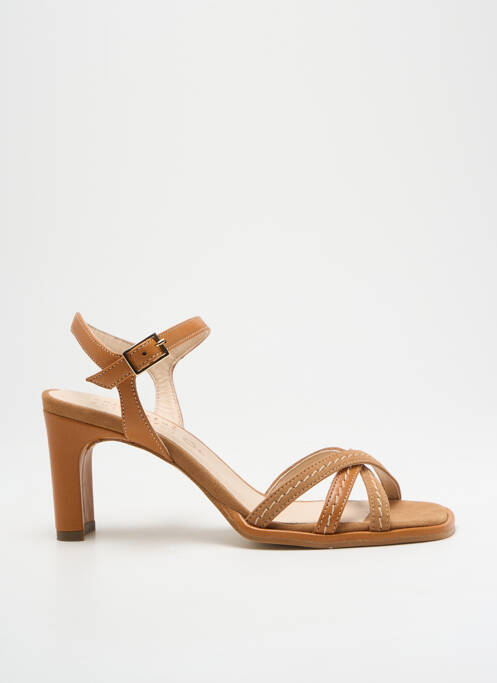 Sandale/Pantofi decupați maro ROSEMETAL femeie