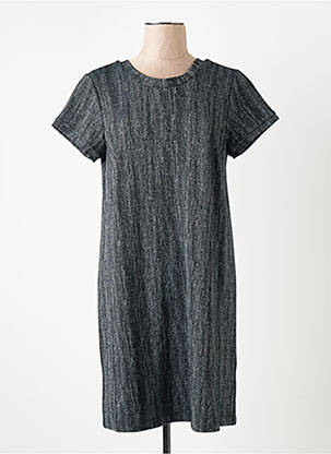 Rochie midi mâneci scurte mâneci scurte negru LA FEE MARABOUTEE femeie