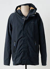 Parka finisaj interior dublat cu glugă albastru RAGWEAR homme