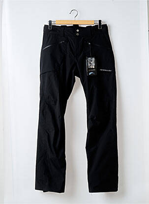 Pantalon drept negru SUN VALLEY bărbat