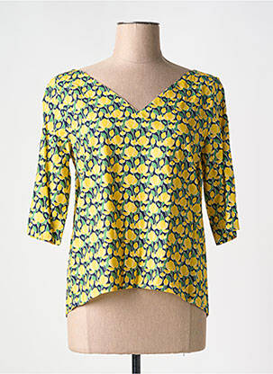 Bluză galben HIPPOCAMPE femeie