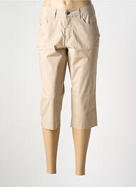 Pantalon trei sferturi elasticitate bej JENSEN femme