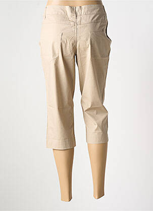 Pantalon trei sferturi elasticitate bej JENSEN femeie