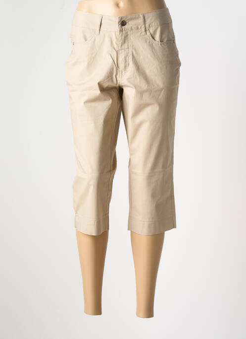 Pantalon trei sferturi bej JENSEN femeie