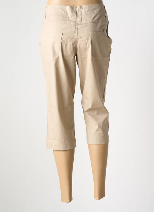 Pantalon trei sferturi bej JENSEN femeie