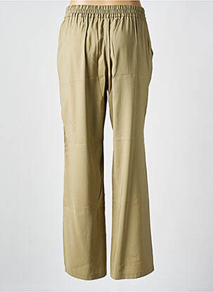 Pantalon drept țesătură poplin mărime normală verde B.YOUNG femeie