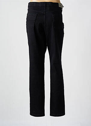 Pantalon slim talie elastică mărime normală negru WALTRON femeie