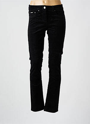 Pantalon drept elasticitate mărime normală negru BRANDTEX femeie