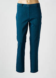 Pantalon slim talie elastică mărime normală albastru EAST DRIVE femme