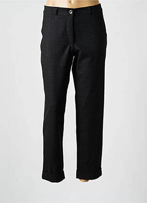 Pantalon drept elasticitate mărime normală negru EAST DRIVE femeie