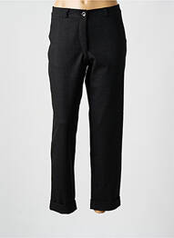 Pantalon drept elasticitate mărime normală negru EAST DRIVE femme
