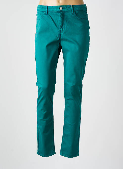 Pantalon slim verde KANOPE femeie