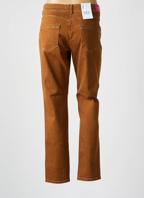 Pantalon slim maro EAST DRIVE femeie