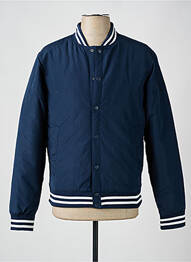 Geacă matlasată mâneci lungi fără glugă albastru JACK & JONES bărbat