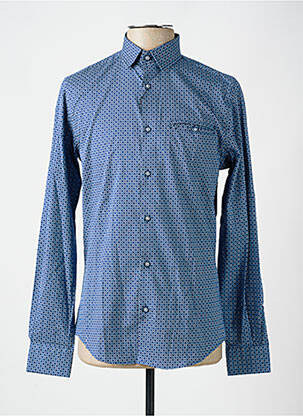 Cămașă cu mâneci lungi albastru BENSON & CHERRY bărbat