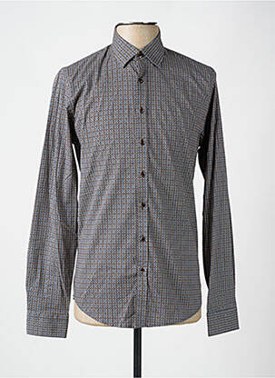 Cămașă cu mâneci lungi maro BENSON & CHERRY bărbat