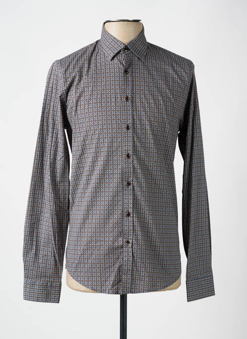 Cămașă cu mâneci lungi maro BENSON & CHERRY bărbat