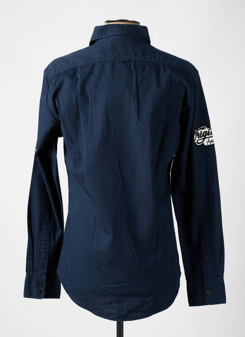 Cămașă cu mâneci lungi albastru JACK & JONES X LA BOULISTERIE bărbat