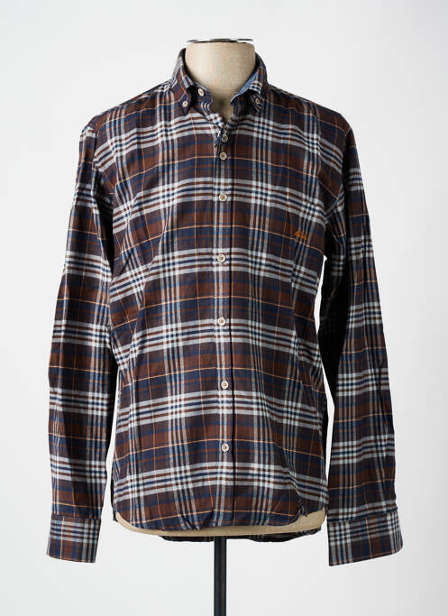 Cămașă cu mâneci lungi maro DARIO BELTRAN bărbat