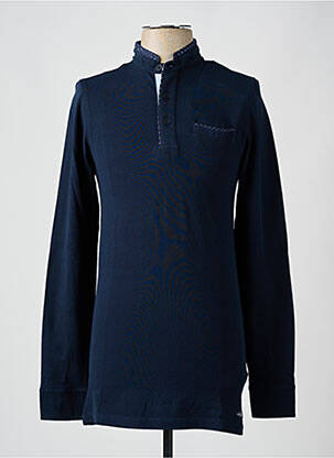 Polo albastru DEELUXE74 bărbat