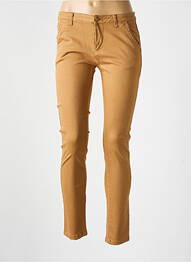 Pantalon chino talie joasă talie joasă bej CHATTAWAK femeie