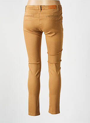 Pantalon chino talie joasă talie joasă bej CHATTAWAK femeie