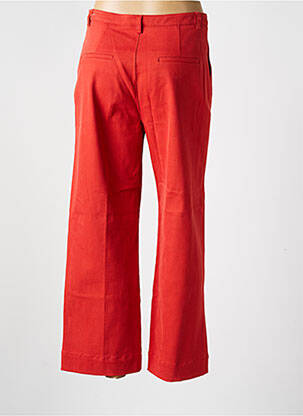 Pantalon 7/8 talie înaltă talie înaltă portocalie I.CODE (By IKKS) femeie