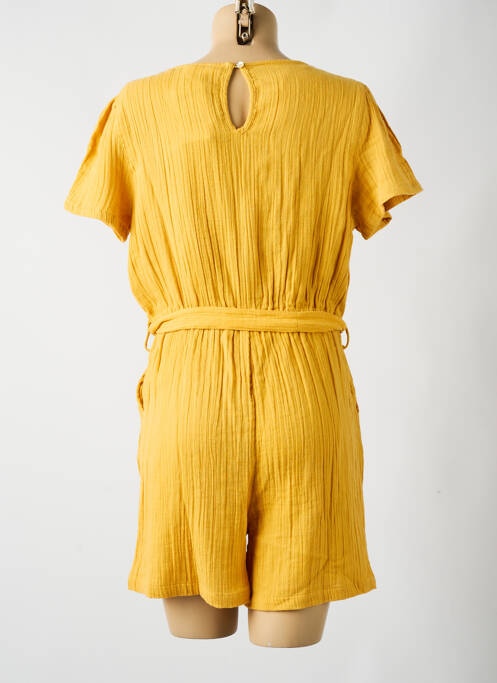 Salopetă scurtă galben C'EST BEAU LA VIE femeie