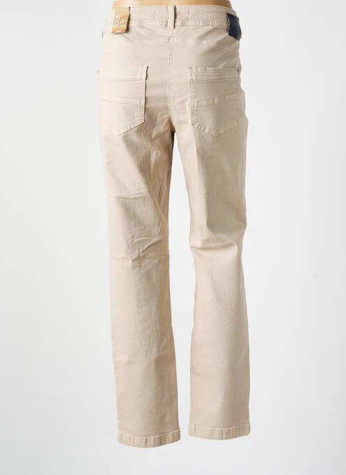 Blugi cu croială slim bej CECIL femeie