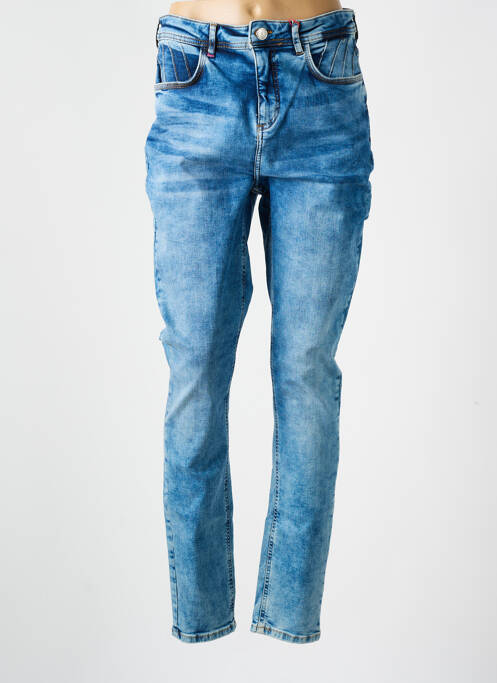 Blugi cu croială slim albastru STREET ONE femeie