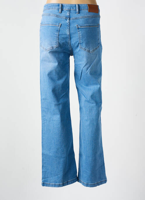 Blugi cu croială evazată albastru GRACE & MILA femeie