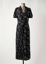 Rochie lungă mâneci scurte mâneci scurte negru I.CODE (By IKKS) femeie