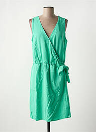 Rochie midi fără mâneci fără mâneci verde C'EST BEAU LA VIE femme