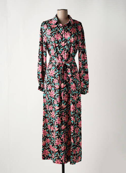 Rochie lungă negru GRACE & MILA femeie