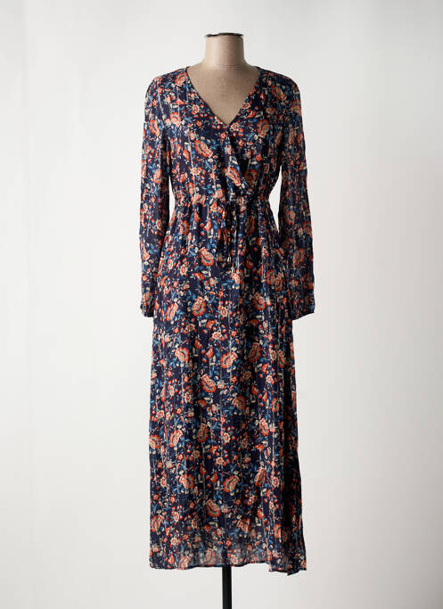 Rochie lungă albastru C'EST BEAU LA VIE femeie