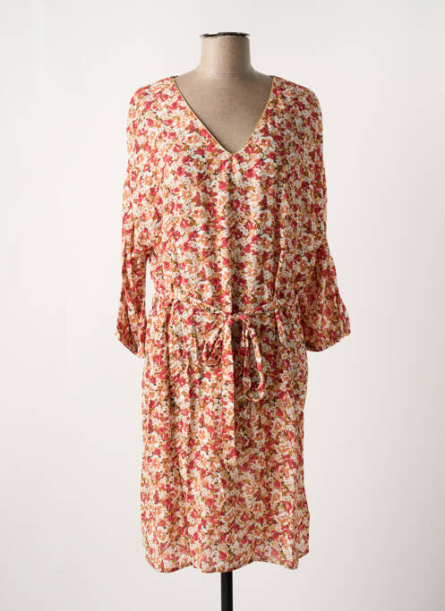 Rochie midi roșu C'EST BEAU LA VIE femeie