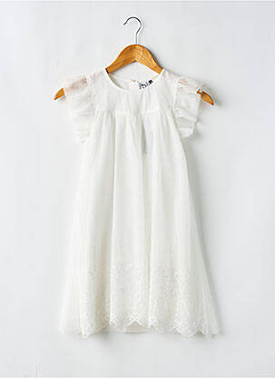 Rochie scurtă alb 3 POMMES fată