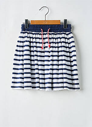 Fustă scurtă albastru 3 POMMES fată