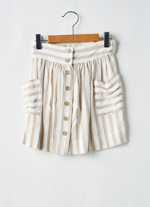 Fustă scurtă bej MAYORAL fată