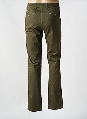 Pantalon chino elasticitate mărime normală verde YELLOW SKIN bărbat
