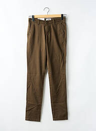 Pantalon chino elasticitate mărime normală verde JACK & JONES bărbat