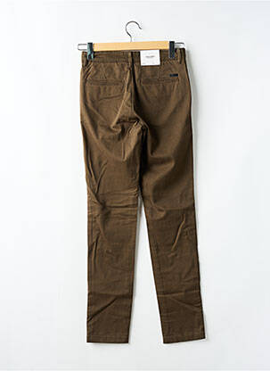 Pantalon chino elasticitate mărime normală verde JACK & JONES bărbat