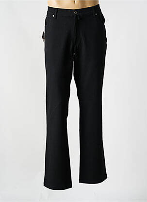 Pantalon drept elasticitate mărime normală negru GIANNI MARCO bărbat