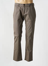 Pantalon chino elasticitate mărime normală maro HATTRIC homme