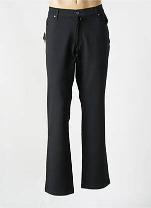 Pantalon drept elasticitate mărime normală negru GIANNI MARCO bărbat