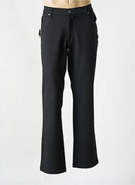 Pantalon drept elasticitate mărime normală negru GIANNI MARCO bărbat
