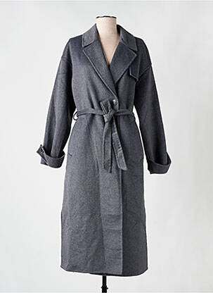 Palton lung gri TOM TAILOR femeie